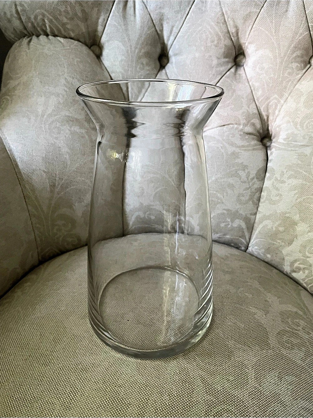 Clear Glass Vase